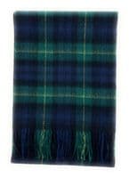 Gordon Modern Tartan Lambswool Large Clan Scarf Unisex 180cm x 30cm
