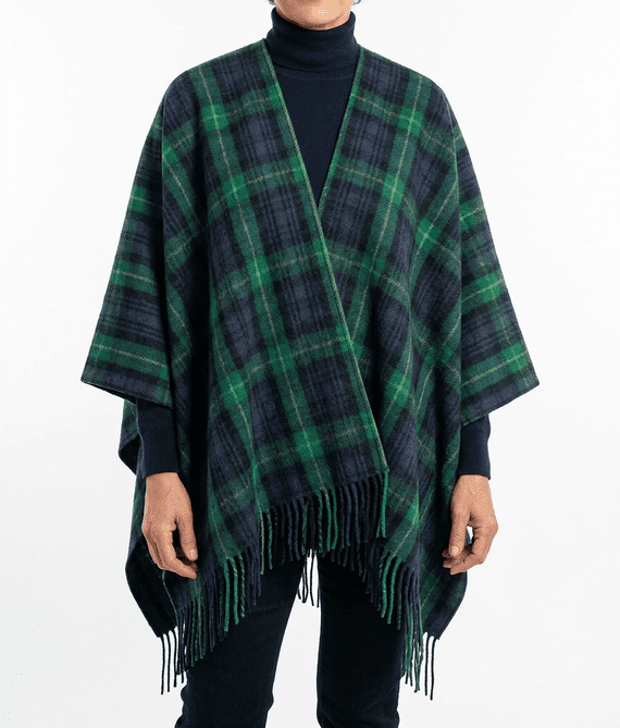 Gordon Modern Tartan Women s Pure Wool Cape