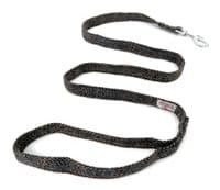 Green Herringbone Rust Overcheck Harris Tweed Dog Collar And Lead Set