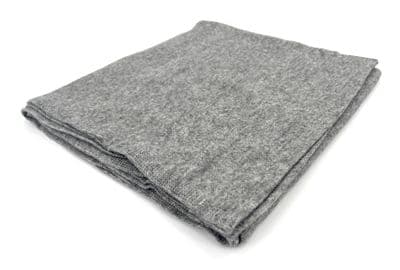 Grey Cashmere Blend Stole Soft & Warm 65 cm x 200 cm