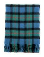 Gunn Ancient Large Tartan Lambswool Clan Scarf Unisex 180cm x 30cm