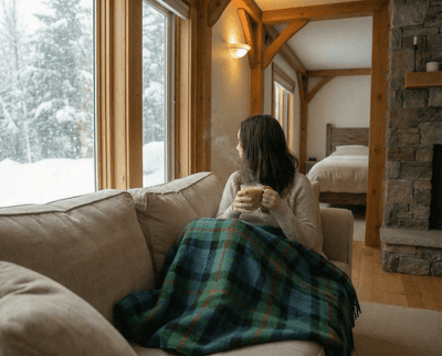 Gunn Ancient New Wool Large Tartan Blanket Throw Rug