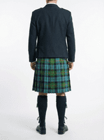 Gunn Ancient Tartan 8 Yard Wool Blend Kilt