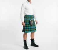 Gunn Ancient Tartan 8 Yard Wool Blend Kilt