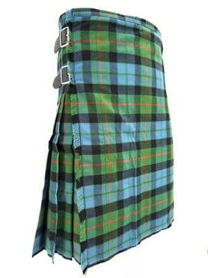 Gunn Ancient Tartan 8 Yard Wool Blend Kilt