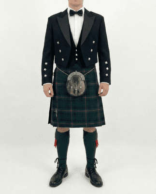 Gunn Modern Tartan 8 Yard Wool Blend Kilt