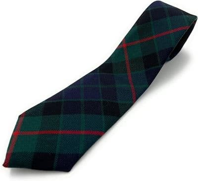 Gunn Wool Tartan Necktie Made In Scotland