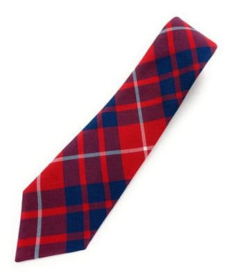 Hamilton Red Men's Tartan Tie