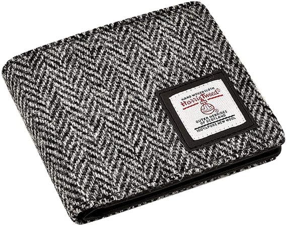 Harris Tweed Bifold Wallet Purse
