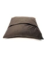 Harris Tweed Brown Herringbone Square Cushion Cover 40cm x 40cm Made in Scotland