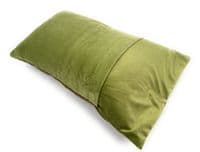 Harris Tweed Green Herringbone Rectangular Cushion Cover 44 cm x 26 cm Made in Scotland