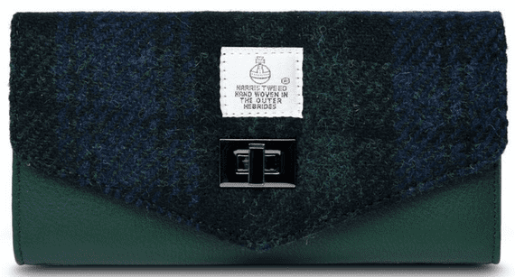 Harris Tweed Large Clasp Purse