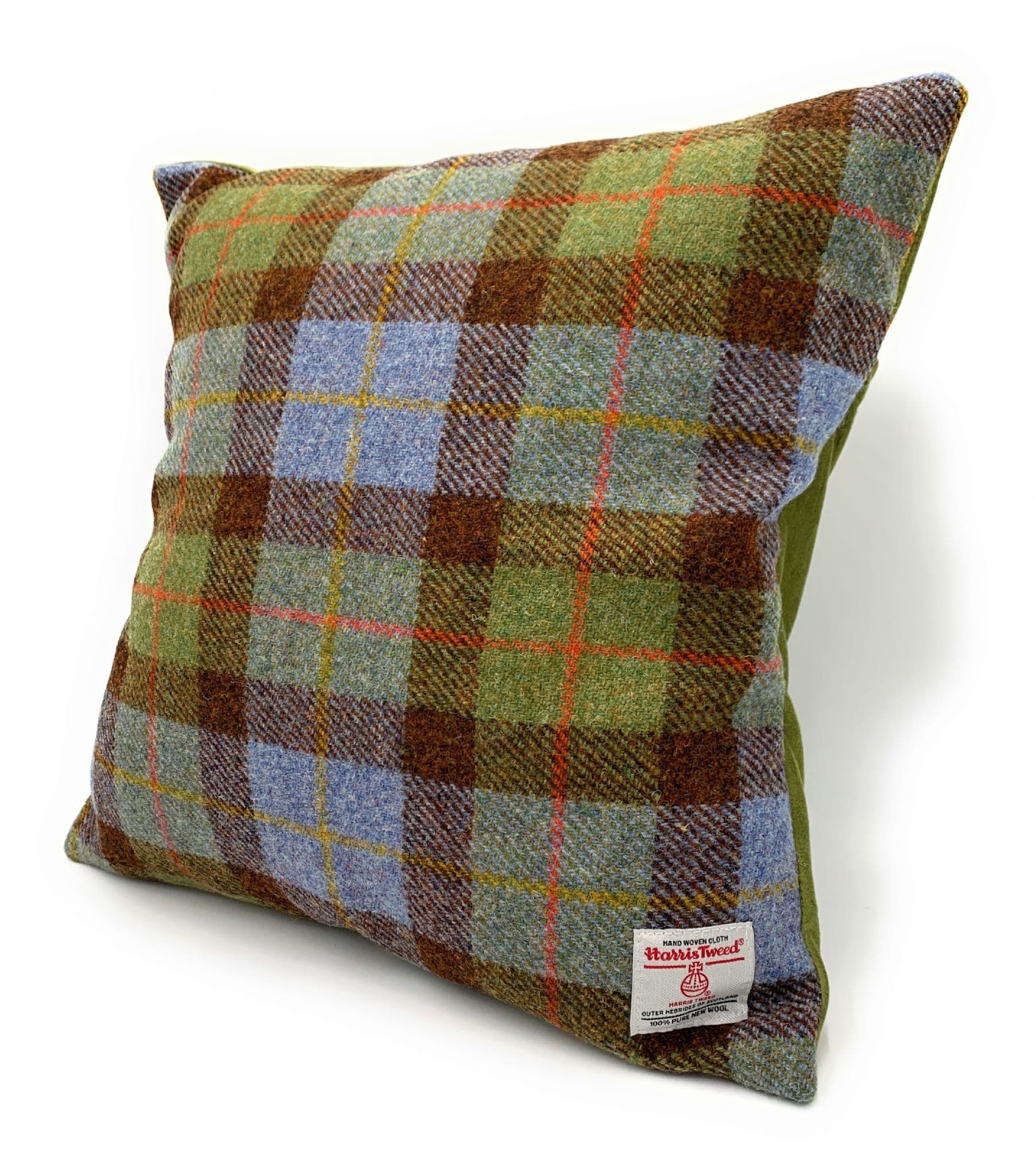 Harris Tweed MacLeod Square Cushion Cover 40cm x 40cm Made in Scotland