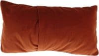 Harris Tweed Rust Check Rectangular Cushion Cover 44 cm x 26 cm Made in Scotland