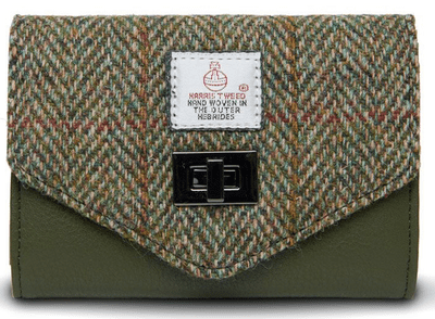 Harris Tweed Small Clasp Purse