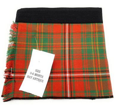 Hay Tartan Adjustable Baby Kilt