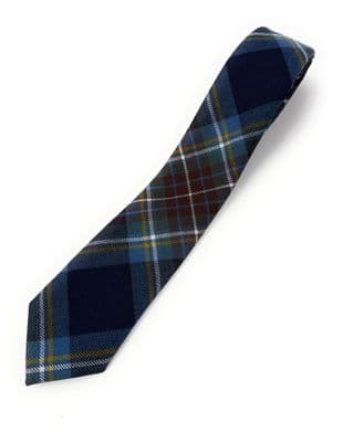 Holyrood Wool Tartan Necktie Made In Scotland
