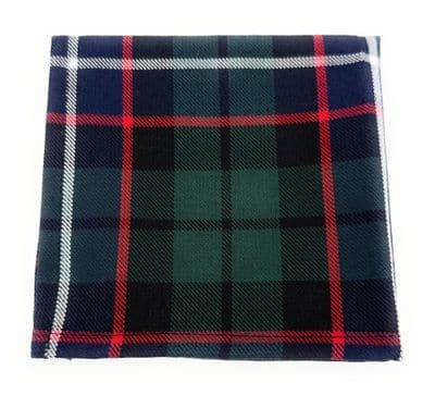 Hunter Modern Tartan Pocket Square