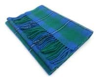 Irvine Ancient Large Tartan Lambswool Clan Scarf Unisex 180cm x 30cm
