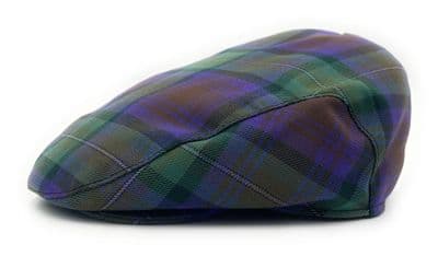 Isle Of Skye Tartan Flat Cap Made in Scotland
