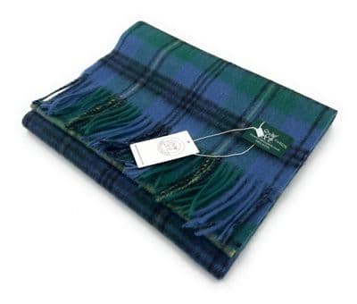 Johnstone Ancient Tartan Large Lambswool  Clan Scarf Unisex 180cm x 30cm