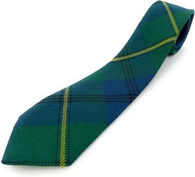 Johnstone Ancient Wool Tartan Necktie Made In Scotland