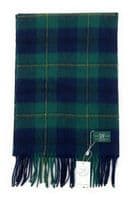 Johnstone Modern Tartan Lambswool  Large Clan Scarf Unisex 180 cm x 30 cm