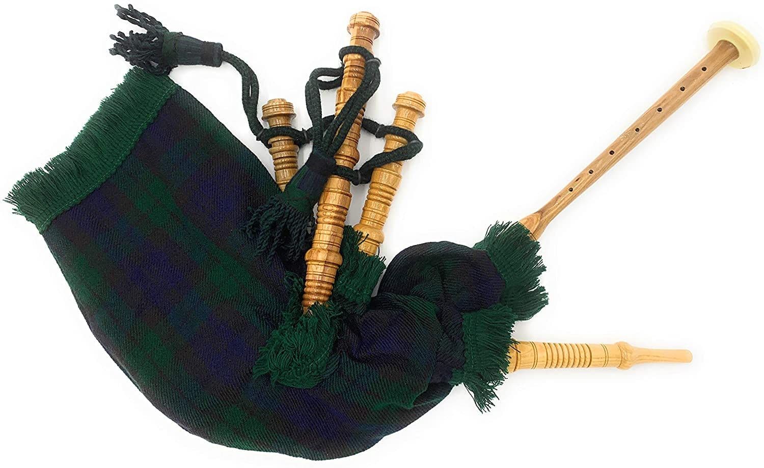 Junior Playable Bagpipes Black Watch Unisex