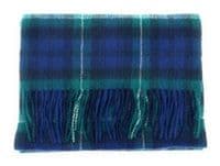 Lamont Tartan Lambswool Large Clan Scarf Unisex 180cm  x  30cm