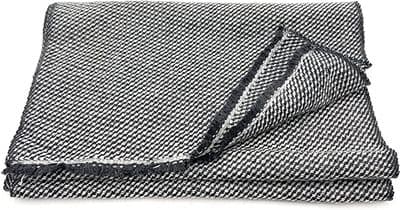 Light Charcoal Cashmere Blend Scarf Soft & Warm Unisex 165 cm x 35 cm