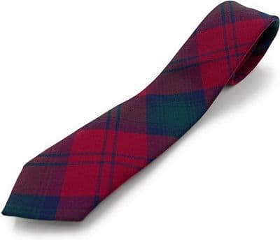 Lindsay Modern Wool Tartan Necktie Made In Scotland