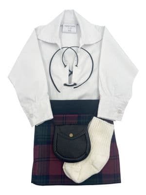Lindsay Tartan Baby Kilt Outfit | Traditional Scottish Baby Highland Wear