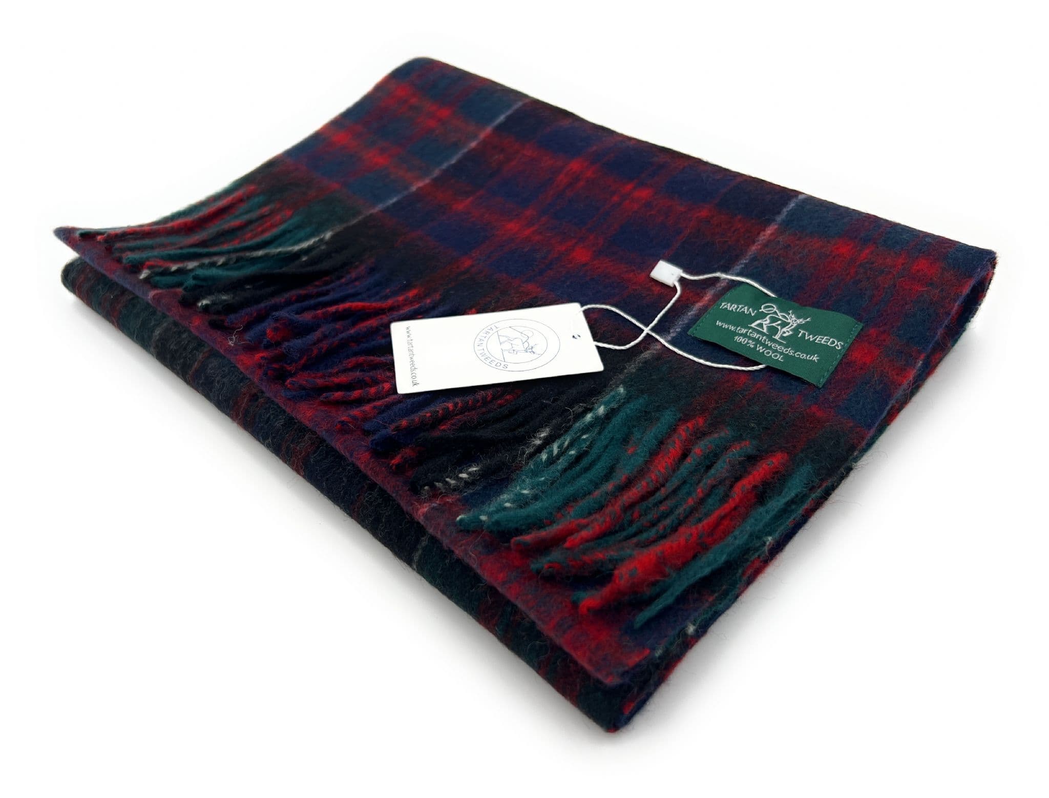 MacDonald Clan Tartan Scarf Modern Lambswool