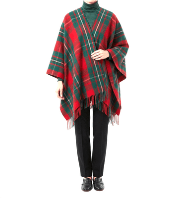 MacGregor Modern Tartan Women's Pure Wool Cape