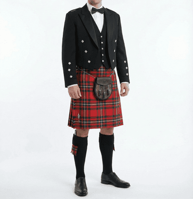 MacGregor Tartan 8 Yard Wool Blend Kilt