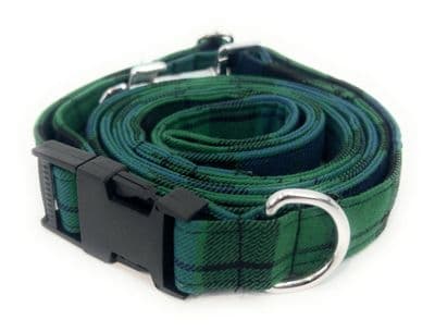 MacKay Ancient Tartan Dog Collar And Lead Set