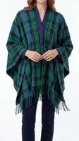 MacKay Ancient Tartan Women's Pure Wool Cape
