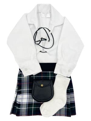 Mackenzie Dress Tartan Baby Kilt Outfit | Traditional Scottish Baby Highland Wear
