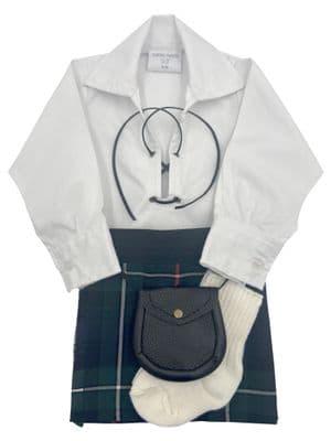 Mackenzie Modern Tartan Baby Kilt Outfit