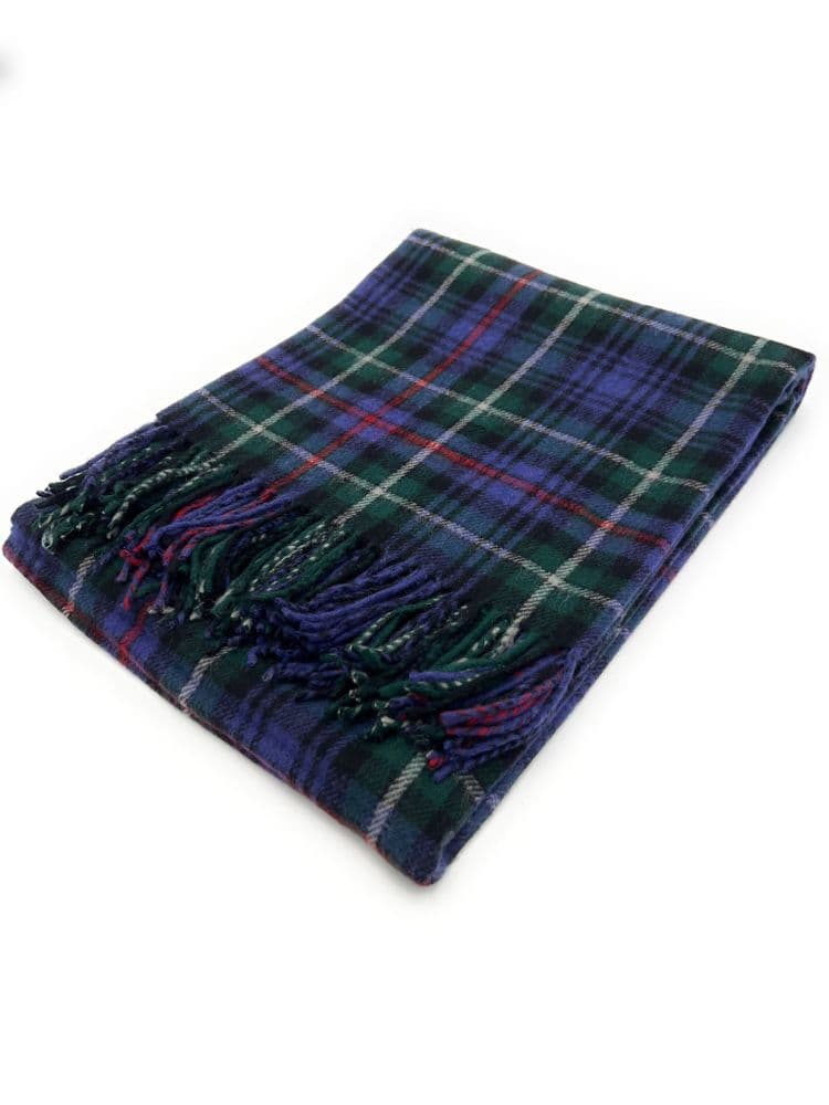 MacLellan Modern Tartan Blanket Wave Style main image 0