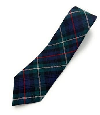 Mackenzie Modern Wool Tartan Necktie Made In Scotland