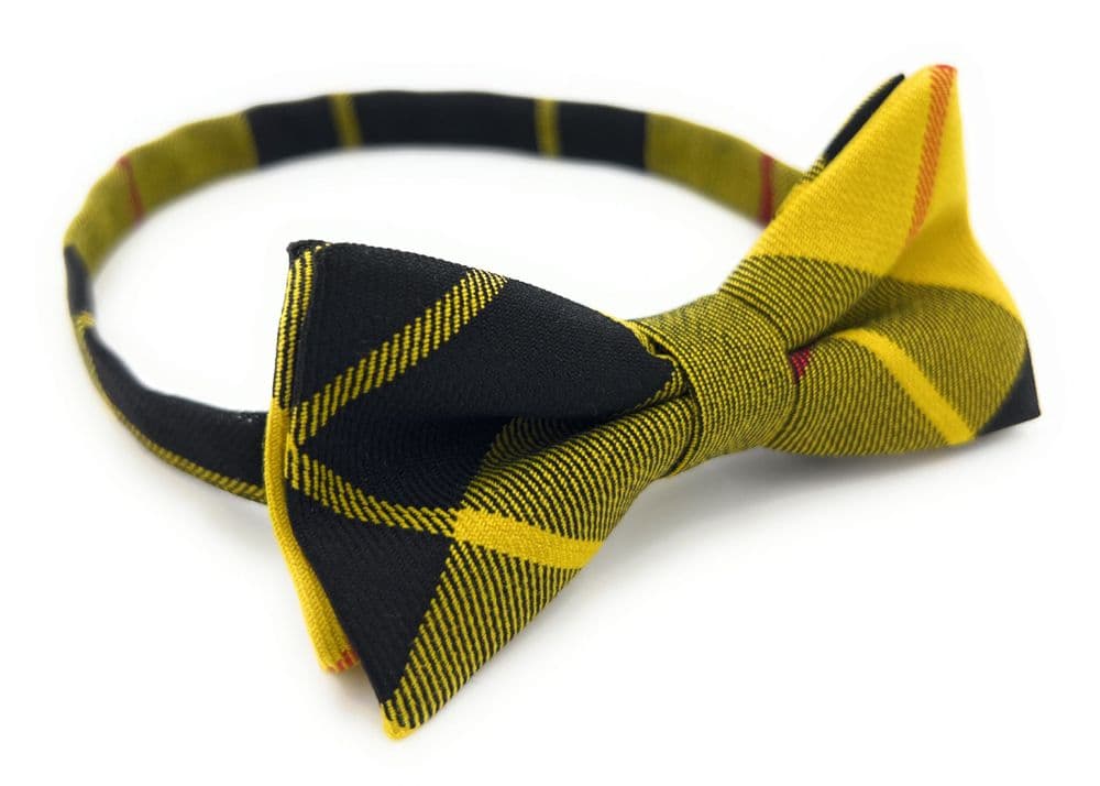 MacLeod Black And Red Tartan Bow Tie
