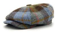 MacLeod Tartan Tweed Newsboy Cap | Eight-Panel Design | British Made