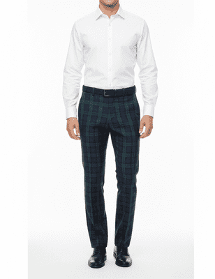 Men's Black Watch Tartan Trousers