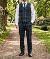 Men's Gunn Modern Tartan Waistcoat