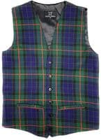 Men's Gunn Modern Tartan Waistcoat