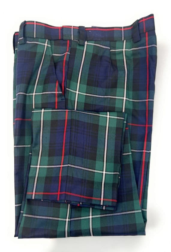 Men's MacKenzie Modern Tartan Trousers