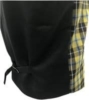 Men's Tartan Waistcoat Cornish National Small-6XL