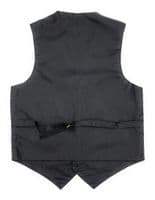 Mens Grey Herringbone Tweed Formal Waistcoat 38-50