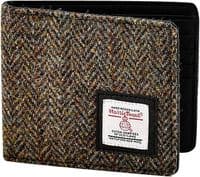 Harris Tweed Trifold Blocking Wallet Purse | Tartan Tweeds